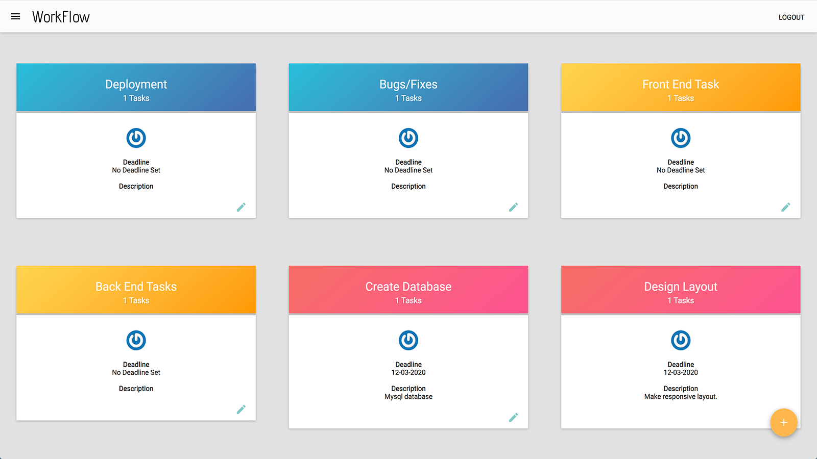 Project snapshot.